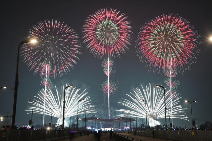 湖南浏阳焰火大会