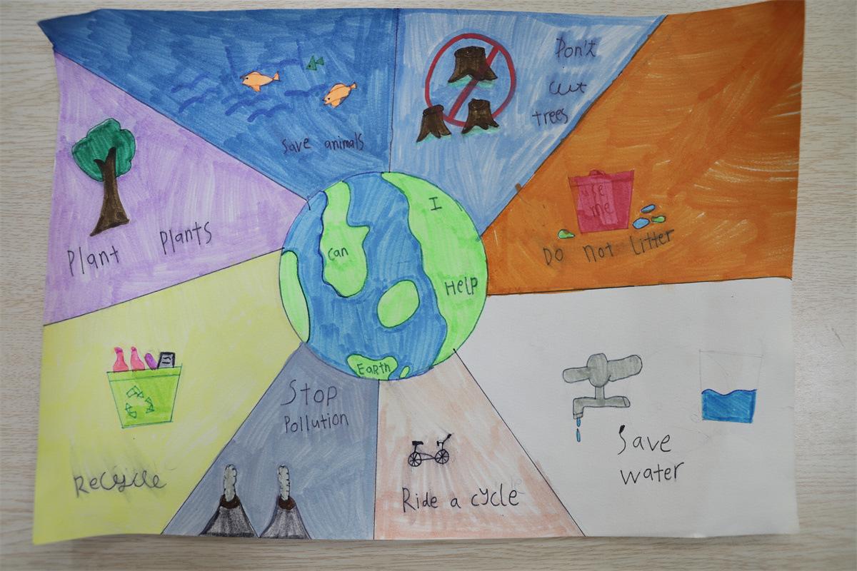 《保护环境》陈佳琦  10岁