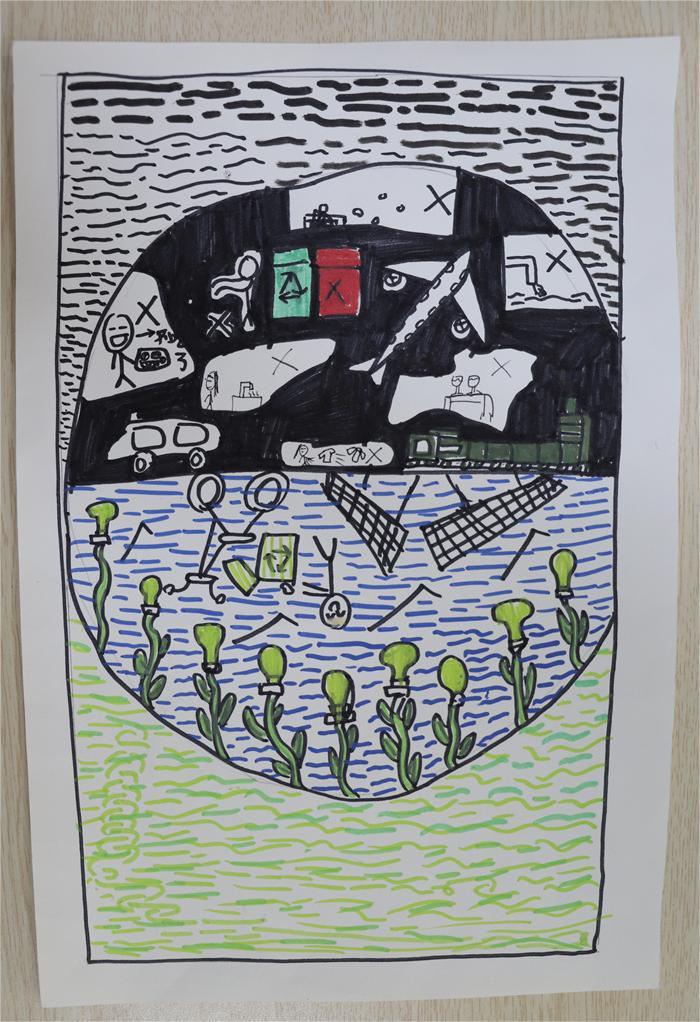 《保护家园，低碳生活》吴伊凡 10岁