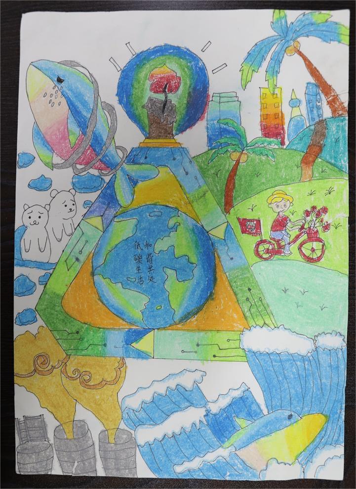 《低碳生活，和谐共处》付锦川 11岁