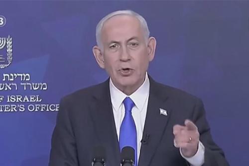 以媒：以总理发声明 同时对美国和伊朗施压