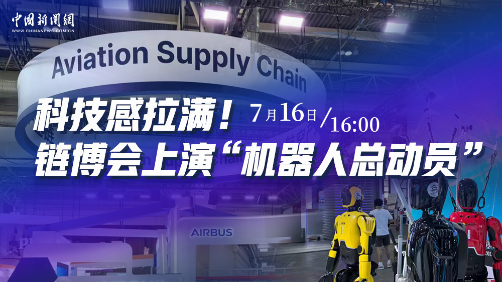 科技感拉满！链博会上演“机器人总动员”